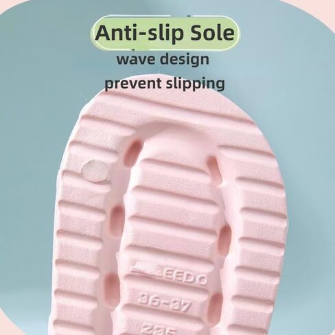 Bow Slippers for Women Cute Home Slides Preppy Anti-slip Indoor Outdoor Slippers Open-toe Men Shower Shoes in Saudi Arabia