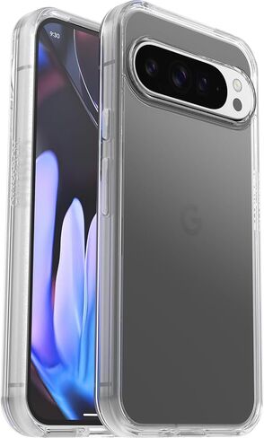 حافظة OtterBox Google Pixel 9 Pro XL Symmetry Series - أسود، أنيق للغاية، متوافق مع الشحن اللاسلكي، حواف مرتفعة تحمي الكاميرا والشاشة (يتم شحن وحدة واحدة في حقيبة بوليستر) in Saudi Arabia