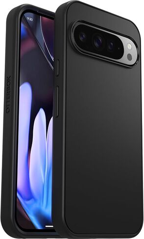 حافظة OtterBox Google Pixel 9 Pro XL Symmetry Series - أسود، أنيق للغاية، متوافق مع الشحن اللاسلكي، حواف مرتفعة تحمي الكاميرا والشاشة (يتم شحن وحدة واحدة في حقيبة بوليستر) in Saudi Arabia