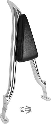 24" Black Sissy Bar Pad Backrest For Harley Davidson FLRT Freewheeler 2015-2024 Road Glide 3 FLTRT 2023 in Kuwait