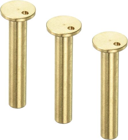 M METERXITY 3 Pack Golf Brass Tip Weight - Carbon Wood Iron Steel Shafts Plug Weight Tip Accessories, Light & Portable, Apply to Golf Club (12.7x8.5-mm, Copper) in Kuwait