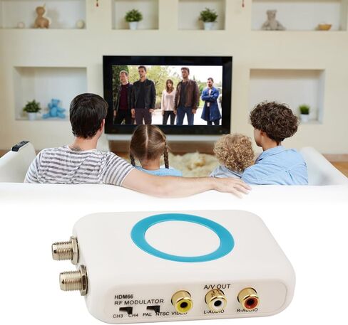 HDM66 HD Modulator، HDMI RF Modulator يدعم إخراج تنسيق PAL/NTSC إلى مغير RF، واجهة الوسائط المتعددة عالية الدقة لاستبدال نظام التلفزيون المنزلي CATV in Saudi Arabia