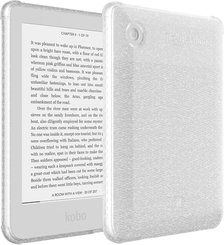 غطاء TUDIA SKN مصمم لجراب Kobo Clara 2E (6 بوصات) - [غير مناسب للألوان/إصدار BW 2024] نحيف مقاوم للصدمات ومضاد للاصفرار [زوايا معززة] ممتص للصدمات من مادة TPU خفيف الوزن وظهر شفاف - لمعان شفاف in Kuwait