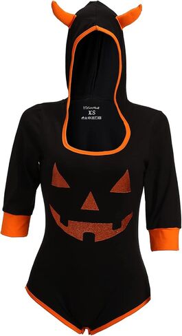 CutiePlusU Cotton Button Crotch Bodysuit Romper Onesie Pajamas - Little devil onesie in Saudi Arabia