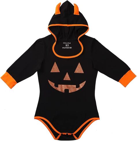 CutiePlusU Cotton Button Crotch Bodysuit Romper Onesie Pajamas - Little devil onesie in Saudi Arabia