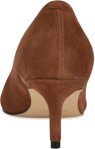 Nine West Women's Arlene Pump, Cognac Suede 121, 9.5 in Saudi Arabia