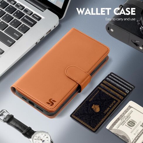 متوافق مع حافظة محفظة iPhone 13 Pro Max مع حامل بطاقة، للنساء والرجال RFID من جلد البولي يوريثان القابل للطي وغطاء حماية من مادة TPU وفتحات بطاقة الائتمان، حافظة هاتف لهاتف Apple 13 Pro Max، أحمر خمري in Kuwait