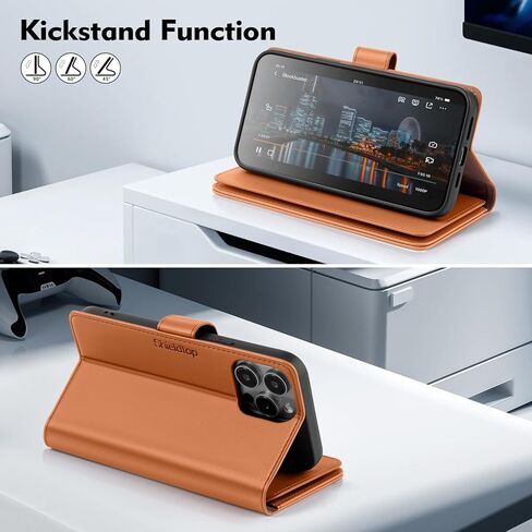 متوافق مع حافظة محفظة iPhone 13 Pro Max مع حامل بطاقة، للنساء والرجال RFID من جلد البولي يوريثان القابل للطي وغطاء حماية من مادة TPU وفتحات بطاقة الائتمان، حافظة هاتف لهاتف Apple 13 Pro Max، أحمر خمري in Kuwait