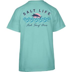 Salt Life Women's Sunset Jumpers Short Sleeve Unisex Tee