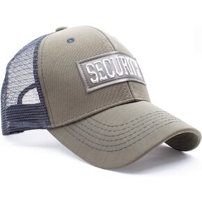 Security Fitall Soft Low Profile Men's Women's Baseball Cap Security Guard Equipment Trucker Cool California Snapback Cap