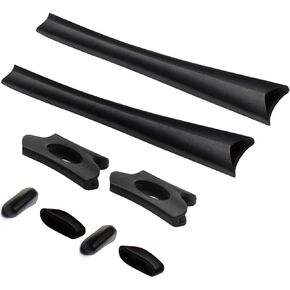 Replacement Earsocks & Nosepieces Rubber Kits for Oakley Flak Jacket | Flak Jacket XLJ Sunglasses