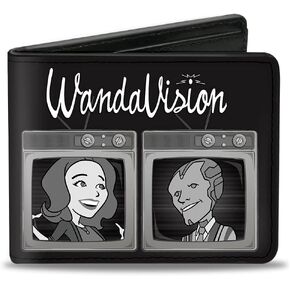 Buckle-Down Men's Bifold Wallet-Wandavision
