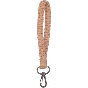 Sither Macrame Keychain Women Handmade Keychain Bracelet Keyring Wristlet Macrame Keychain Holder for Mom's Gift