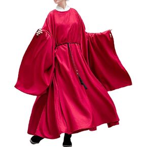 Adult Traditional Hanfu Wide Sleeve Round Neck Gown Ming Dynasty Ancient Chinese Costume in Saudi Arabia