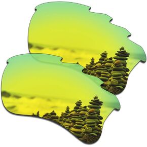 SmartVLT Men's Replacement Lenses for Oakley Flak Jacket XLJ Vented Sunglass - 12 Options
