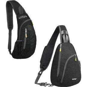G4Free Sling Backpack Men Women Shoulder Backpack RFID Sling Bag Crossbody Daypacks Gym Bag for Hiking Outdoor