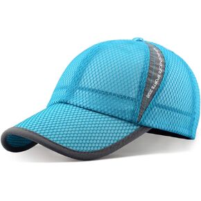 ELLEWIN Unisex Breathable Full Mesh Baseball Cap Quick Dry Running hat Lightweight Cooling Water Sports Hat…
