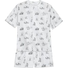 Disney Winnie the Pooh and Pals Sleepwear Shorts Set for Women XL Multicolored