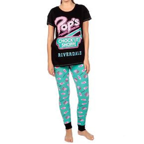 Riverdale Womens Pop's Chock'lit Shoppe Pajamas