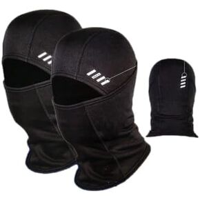 2pk Polartec Convertible Balaclava L/XL Polartec Convertible Balaclava - Black - L/XL