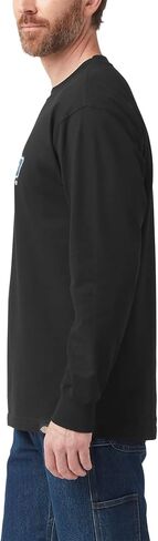 Dickies Men's Long Sleeve Tri-Color Logo Graphic T-Shirt in Saudi Arabia