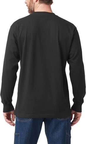 Dickies Men's Long Sleeve Tri-Color Logo Graphic T-Shirt in Saudi Arabia