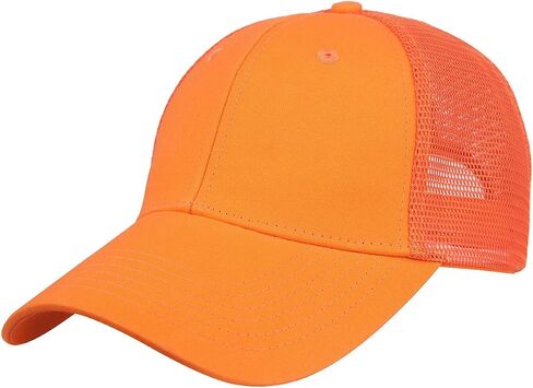 moonsix Breathable Baseball Cap for Men Women Mesh Dad Hat for Sports Snapback Hats in Saudi Arabia