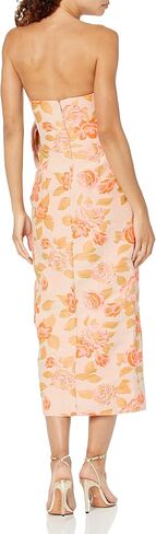 Shoshanna Women's Merlin Strapless Floral Jacquard Sheath Midi Dress in Saudi Arabia
