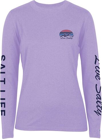 Salt Life Women's Tuna Tribe Long Sleeve Performance Tee in Saudi Arabia