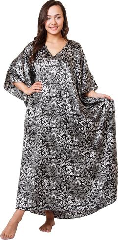 Up2date Fashion Women's Classic Satin Caftan/Kaftan in Saudi Arabia
