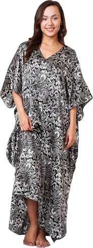 Up2date Fashion Women's Classic Satin Caftan/Kaftan in Saudi Arabia