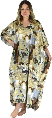 Up2date Fashion Women's Classic Satin Caftan/Kaftan in Saudi Arabia