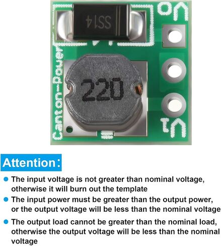 DC-DC Step Up Power Module Output Voltage 5V DC to DC Boost Converter 1.5V 1.8V 2.5V 3V 3.3V 3.7V 4.2V to 5V Regulator Voltage Boost Converter Board 0.9-5V to 5V (10) in Saudi Arabia