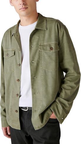 Lucky Brand Men's Rolling Stones Over Shirt in Saudi Arabia