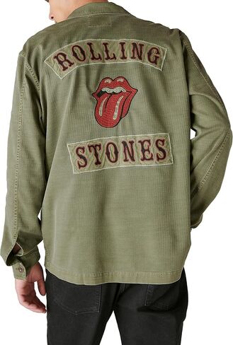 Lucky Brand Men's Rolling Stones Over Shirt in Saudi Arabia