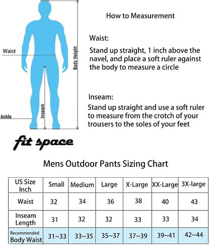 fit space Men's Reinforced Hiking Pants Zip Off Convertible Cargo Pants Qucik Dry Stretch Vented in Saudi Arabia