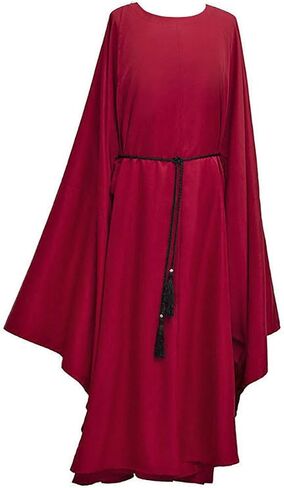 Adult Traditional Hanfu Wide Sleeve Round Neck Gown Ming Dynasty Ancient Chinese Costume in Saudi Arabia