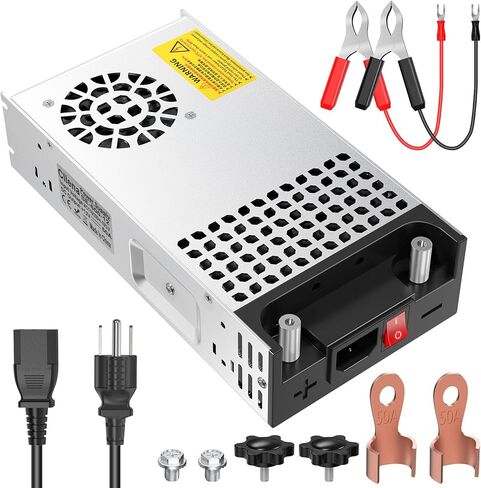محول Cllena AC إلى DC، 110 فولت تيار متردد إلى 12 فولت تيار مستمر، محول طاقة SMPS 30 أمبير 360 وات لـ RV، راديو/ستيريو السيارة، شريط LED، CCTV، شاشة LCD، مشروع كمبيوتر، طابعة ثلاثية الأبعاد in Kuwait