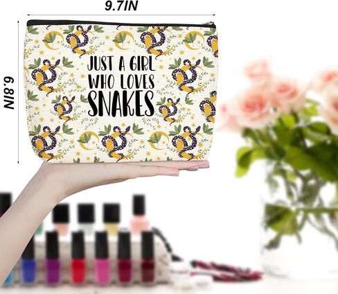 Cute Watercolor Dinosaur Makeup Bag Dinosaur Gifts Cosmetic Travel Bag Dinosaur Party Favors Decor Stuff for Dinosaur Lovers Women Girls Sister Best Friend Funny Skincare Bag for Christmas Birthday in Saudi Arabia