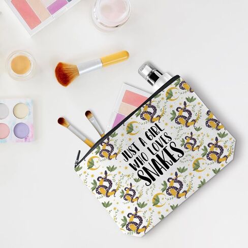 Cute Watercolor Dinosaur Makeup Bag Dinosaur Gifts Cosmetic Travel Bag Dinosaur Party Favors Decor Stuff for Dinosaur Lovers Women Girls Sister Best Friend Funny Skincare Bag for Christmas Birthday in Saudi Arabia