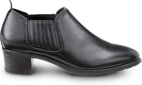 حذاء عمل SR Max Galena، نسائي، أسود، طراز Demi Boot ذو مقدمة ناعمة مقاوم للانزلاق in Kuwait