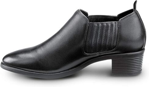 حذاء عمل SR Max Galena، نسائي، أسود، طراز Demi Boot ذو مقدمة ناعمة مقاوم للانزلاق in Kuwait