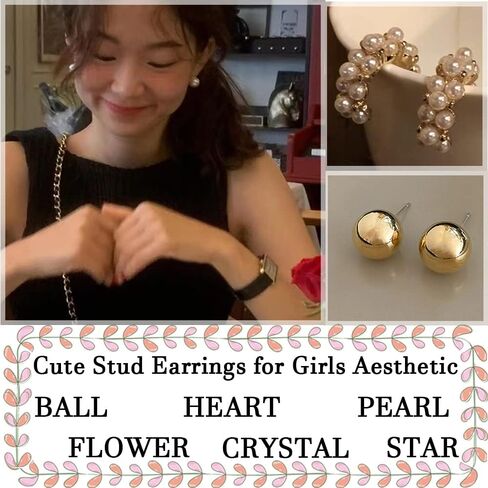 ZOVOLI 33 Pairs Gold Hoop Earrings Set for Women Multipack Chunky Pearl Twisted Small Big Hoops Earring Packs Set Fashion Statement Trendy Earrings Cute Earrings for Girls Aesthetic Gold Earrings in Kuwait