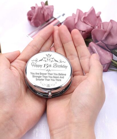 هدايا عيد الميلاد الخامس عشر للفتيات المراهقات، هدايا للبنات بعمر 15 سنة، هدايا عيد ميلاد للبنات بعمر 15 سنة، هدية للفتيات في سن 15 سنة، مراة عيد الميلاد الخامس عشر، شنطة مكياج لعيد الميلاد الخامس in Kuwait