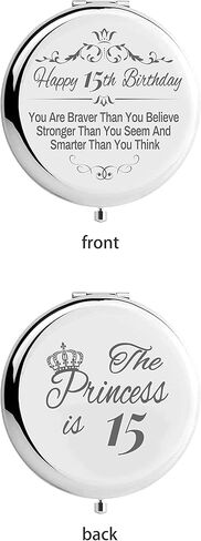 هدايا عيد الميلاد الخامس عشر للفتيات المراهقات، هدايا للبنات بعمر 15 سنة، هدايا عيد ميلاد للبنات بعمر 15 سنة، هدية للفتيات في سن 15 سنة، مراة عيد الميلاد الخامس عشر، شنطة مكياج لعيد الميلاد الخامس in Kuwait