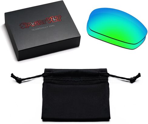 SmartVLT Men's Replacement Lenses/Earsocks/Nosepieces/Rubber Kits for Oakley Whisker Sunglass - More Options in Saudi Arabia