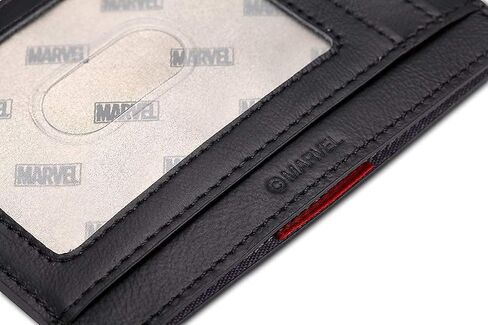 MARVEL Wallets, Avengers Wallets, Thor Wallets, Genuine Leather Wallet, Slim Minimalist Leather Front Pocket RFID Blocking Wallets for Men Women Thor-(Black), KB2 in Saudi Arabia