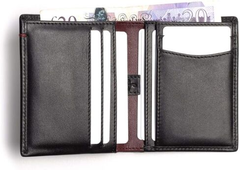 Snakehive Real Leather RFID Blocking Mens Slim Wallet Credit Carder Holder Bifold In Eco Friendly Packaging in Saudi Arabia