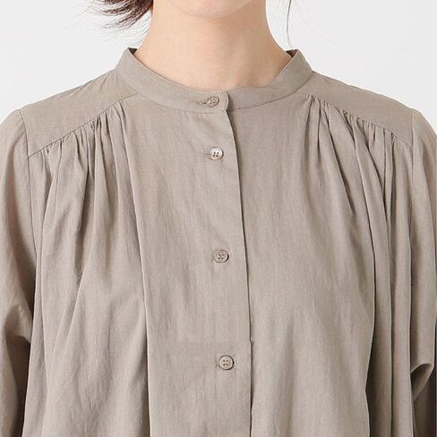 chouyatou Women's Loose Bishop Sleeve Maxi Shirt Dress Spring Summer Cotton Button Down Dress in Saudi Arabia