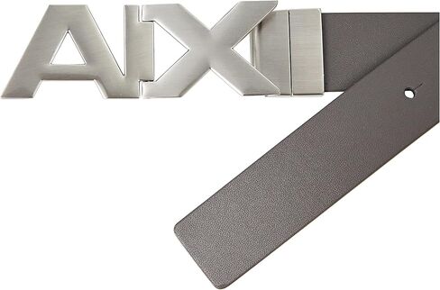 حزام A｜X ARMANI EXCHANGE للرجال من الجلد ذو الوجهين بإبزيم ذو شعار عريض in Kuwait
